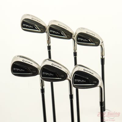 TaylorMade Stealth HD Iron Set 5-PW TM Fujikura Ventus Red 7 Graphite Stiff Right Handed -1/4"
