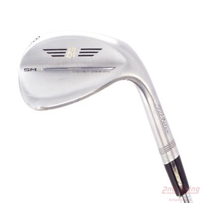 Titleist Vokey SM9 Tour Chrome Wedge Lob LW 58° 12 Deg Bounce D Grind Titleist Vokey BV Steel Wedge Flex Right Handed 35.25in
