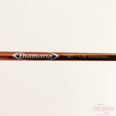 Used W/ Titleist Adapter Mitsubishi Golf Diamana RF-Series 50 Driver Shaft Stiff 44.5in