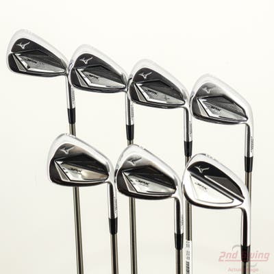 Mizuno JPX 923 Hot Metal Iron Set 5-PW GW Aerotech SteelFiber i110cw Graphite Stiff Right Handed -3/4"