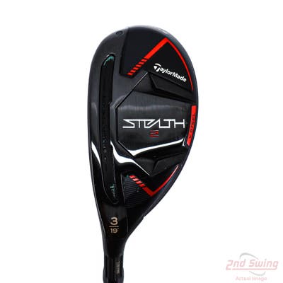 TaylorMade Stealth 2 Rescue Hybrid 3 Hybrid 19° Project X HZRDUS Black Gen4 90HY Graphite X-Stiff Left Handed 40.0in
