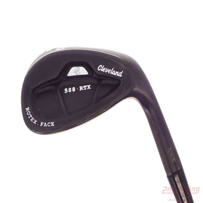Cleveland 588 RTX CB Black Pearl Wedge Gap GW 50° 10 Deg Bounce True Temper Dynamic Gold Steel Wedge Flex Right Handed 35.5in