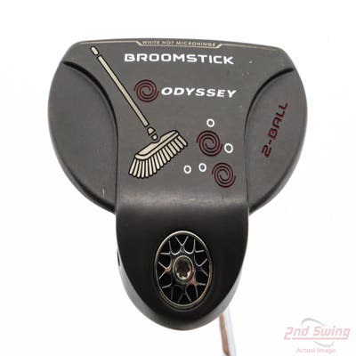 Mint Odyssey Broomstick 2-Ball Putter Steel Right Handed 49.0in
