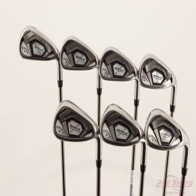 Callaway Rogue Iron Set 5-PW AW UST Mamiya Recoil 760 ES Graphite Regular Right Handed -1/2"