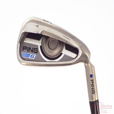 Ping 2016 G Single Iron 6 Iron AWT 2.0 Steel Regular Right Handed Blue Dot 38.0in