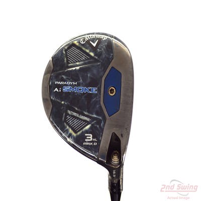 Callaway Paradym Ai Smoke Max D Fairway Wood 3 Wood HL 16.5° Project X Cypher 2.0 50 Graphite Senior Right Handed 43.5in