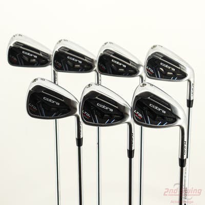 Cobra LTDx One Length Iron Set 4-PW FST KBS Tour 90 Steel Stiff Right Handed -1/4"
