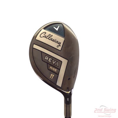 Mint Callaway Reva Rise Fairway Wood 11 Wood 11W UST Mamiya LinQ LTE Graphite Ladies Right Handed 39.5in