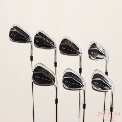 TaylorMade Qi Iron Set 5-PW AW FST KBS MAX 85 MT Steel Stiff Right Handed -1/4"