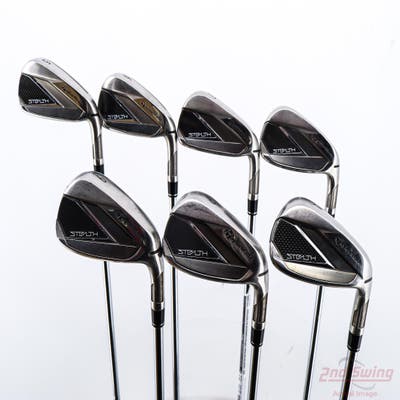 TaylorMade Stealth Iron Set 5-PW AW FST KBS MAX 85 MT Steel Regular Right Handed -1/4"