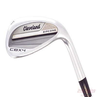 Cleveland CBX 4 ZipCore Wedge Sand SW 56° 14 Deg Bounce FST KBS Hi-Rev 2.0 115 Steel Wedge Flex Right Handed 35.5in