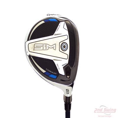 TaylorMade SIM Ti Fairway Wood 5 Wood 5W 19° Fujikura Ventus Blue 6 Graphite X-Stiff Right Handed 42.0in