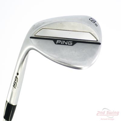 Ping s159 Chrome Wedge Lob LW 60° 8 Deg Bounce B Grind ALTA Quick 45 Graphite Senior Left Handed Black Dot 35.0in