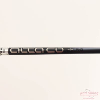 Used W/ Ping RH Adapter Ping ALTA CB 70 Slate 70 Hybrid Shaft Senior 37.5in