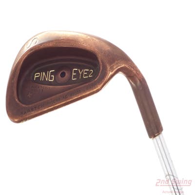 Ping Eye 2 Beryllium Copper Wedge Sand SW Stock Steel Shaft Steel Stiff Right Handed Black Dot 35.75in