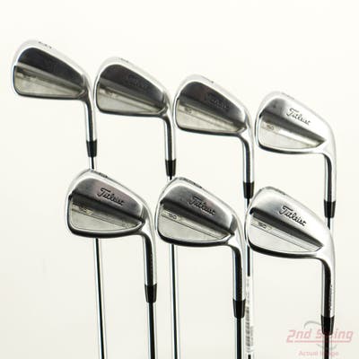 Titleist 2023 T150 Iron Set 5-PW AW FST KBS Tour $-Taper Lite Steel Regular Right Handed +1"