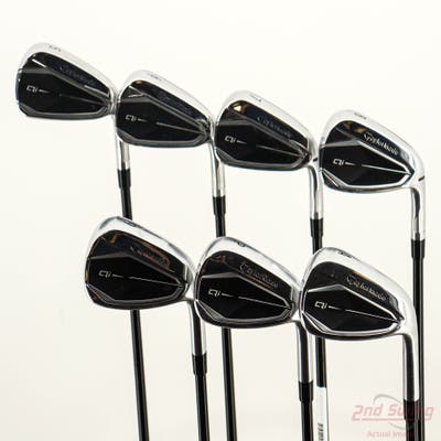 TaylorMade Qi Iron Set 5-PW AW Fujikura Ventus TR Blue 6 Graphite Regular Right Handed -1/4"