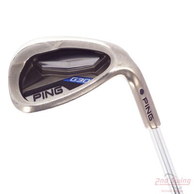 Ping G30 Wedge Lob LW Stock Steel Shaft Steel Stiff Right Handed Black Dot 35.0in