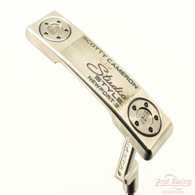 Mint Titleist Scotty Cameron 2025 Studio Style Newport 2 Putter Steel Right Handed 35.0in