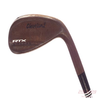 Cleveland RTX ZipCore Raw Wedge Sand SW 54° 10 Deg Bounce Mid True Temper Dynamic Gold Spinner Tour Issue Steel Wedge Flex Right Handed 35.5in