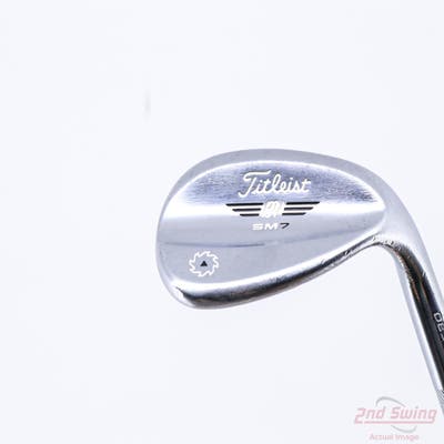 Titleist Vokey SM7 Tour Chrome Wedge Lob LW 58° 10 Deg Bounce S Grind SM7 BV Steel Wedge Flex Right Handed 35.25in