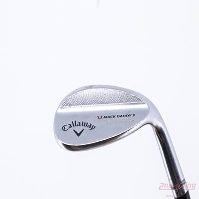 Callaway Mack Daddy 2 Chrome Wedge Lob LW 60° 14 Deg Bounce C Grind True Temper Dynamic Gold Steel Wedge Flex Right Handed 35.25in
