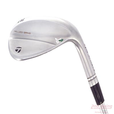 TaylorMade Milled Grind 4 Chrome Wedge Lob LW 58° 8 Deg Bounce LB True Temper Dynamic Gold Tour Issue S400 Steel Stiff Right Handed 35.0in