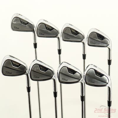 Titleist 2021 T200 Iron Set 4-PW AW True Temper AMT Black S300 Steel Stiff Right Handed +1/4"