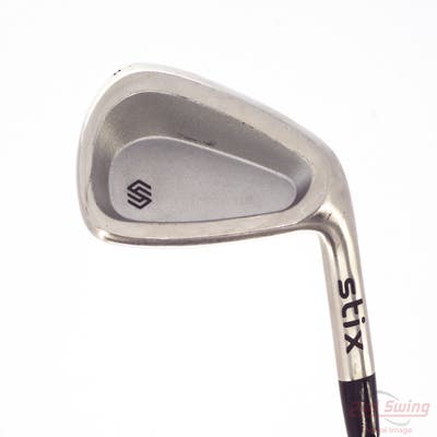 Stix Golf Silver Single Iron Pitching Wedge PW Stix Steel Stiff Right Handed 35.5in