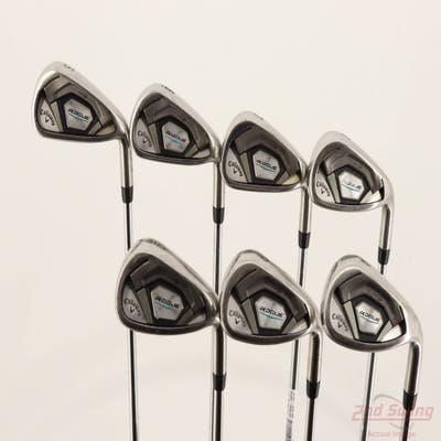 Callaway Rogue Iron Set 5-PW AW FST KBS Tour-V 110 Steel Stiff Right Handed -1/2"