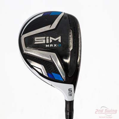 TaylorMade SIM MAX-D Fairway Wood 5 Wood 5W 19° UST Mamiya Helium 5 Graphite Senior Right Handed 42.5in