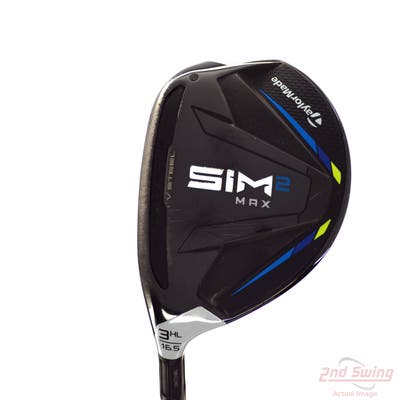 TaylorMade SIM2 MAX Fairway Wood 3 Wood HL 16.5° Fujikura Ventus Blue 5 FW Graphite Regular Left Handed 43.5in