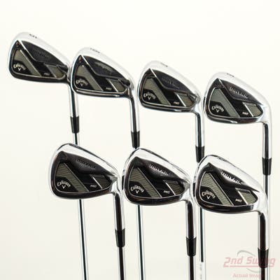 Callaway Mavrik Pro Iron Set 5-PW AW True Temper Elevate 105 Steel Regular Right Handed STD