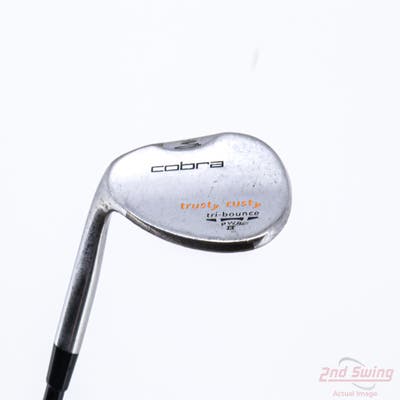 Cobra 2012 Trusty Rusty Chrome Wedge Sand SW 55° Stock Steel Shaft Steel Wedge Flex Left Handed 35.5in