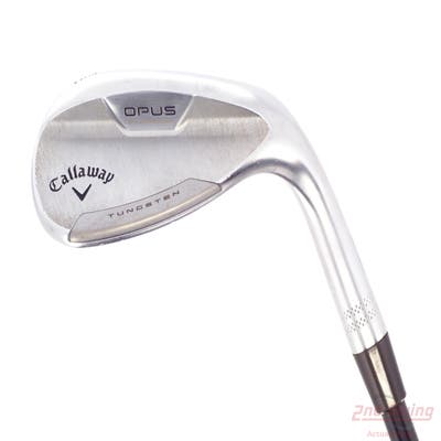 Callaway Opus Platinum Chrome Wedge Sand SW 56° 10 Deg Bounce Z Grind FST KBS $-Taper Black PVD Steel X-Stiff Right Handed 35.0in