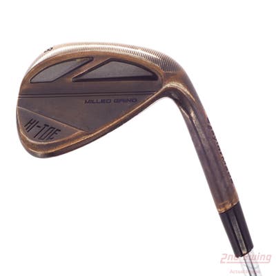 TaylorMade Milled Grind HI-TOE 3 Copper Wedge Lob LW 58° 10 Deg Bounce FST KBS Hi-Rev 2.0 115 Steel Wedge Flex Right Handed 34.75in