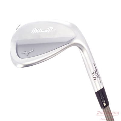 Mizuno Pro T-3 Soft White Satin Wedge Sand SW 54° 12 Deg Bounce S Grind Aerotech SteelFiber i95cw Steel Stiff Right Handed 35.0in