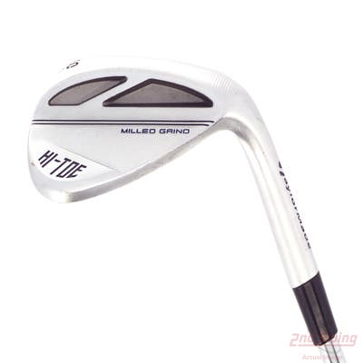 TaylorMade Milled Grind HI-TOE 3 Chrome Wedge Lob LW 60° 10 Deg Bounce FST KBS Hi-Rev 2.0 115 Steel Wedge Flex Right Handed 34.5in