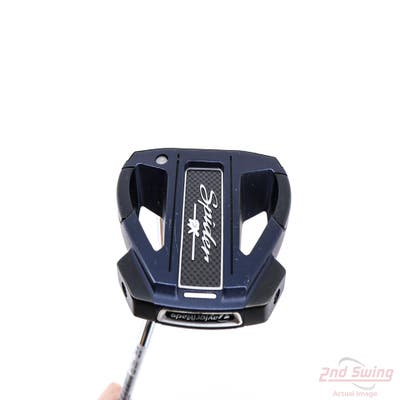 TaylorMade Spider EX Navy Single Bend Putter Steel Left Handed 34.0in