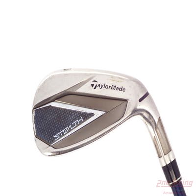 TaylorMade Stealth Single Iron Pitching Wedge PW Fujikura Ventus Blue 6 Graphite Regular Right Handed 35.75in