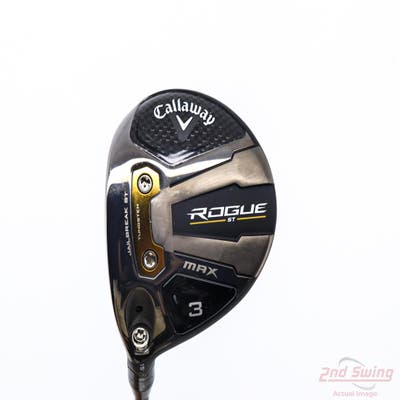 Callaway Rogue ST Max Fairway Wood 3 Wood 3W 15° Mitsubishi Kai'li White 70 Graphite X-Stiff Left Handed 43.0in