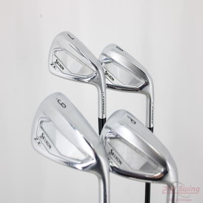 Srixon ZXi4 Iron Set 7-PW UST Mamiya Helium Black Nanocore 6 Graphite Senior Right Handed STD