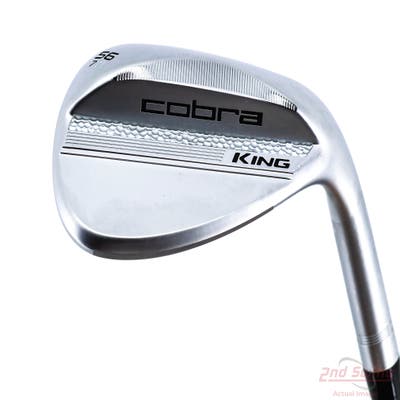 Mint Cobra 2025 King Chrome Wedge Sand SW 56° 7 Deg Bounce W Grind True Temper Dynamic Gold Spinner Tour Issue Steel Wedge Flex Right Handed 35.5in
