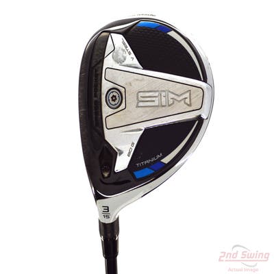 TaylorMade SIM Ti Fairway Wood 3 Wood 3W 15° Mitsubishi Diamana F75 Limited Graphite Stiff Left Handed 43.5in