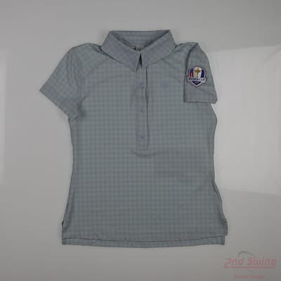 New W/ Logo Ryder Cup Womens Lululemon Polo XX-Small XXS Blue MSRP $108