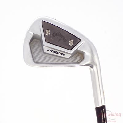 Callaway X Forged CB 21 Single Iron 6 Iron FST KBS Tour-V 110 Steel Stiff Right Handed 39.0in