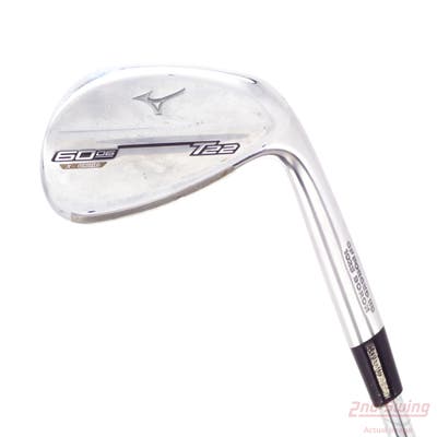 Mizuno T22 Satin Chrome Wedge Lob LW 60° 6 Deg Bounce X Grind True Temper Dynamic Gold Tour Issue S400 Steel Stiff Right Handed 35.5in