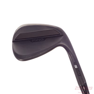 Ping s159 Midnight Wedge Sand SW 56° 12 Deg Bounce S Grind Ping Z-Z115 Steel Wedge Flex Right Handed Black Dot 37.0in