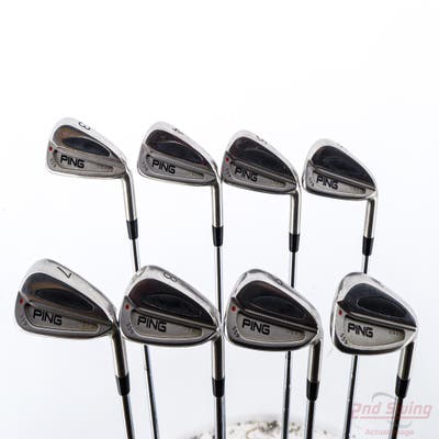 Ping S59 Iron Set 3-PW Ping Z-Z65 with Cushin Insert Steel Regular Right Handed Red dot +1 1/4"