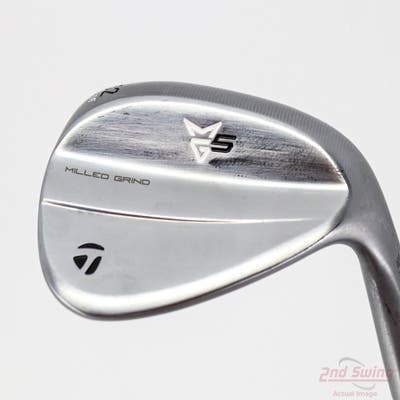 TaylorMade Milled Grind 5 Satin Chrome Wedge Gap GW 52° 9 Deg Bounce SB True Temper Dynamic Gold Tour Issue 115 Steel Wedge Flex Right Handed 35.5in